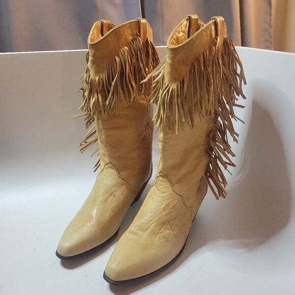 Mexican Dingo Vintage Leather Cowboy Boots - Picture 5 of 16